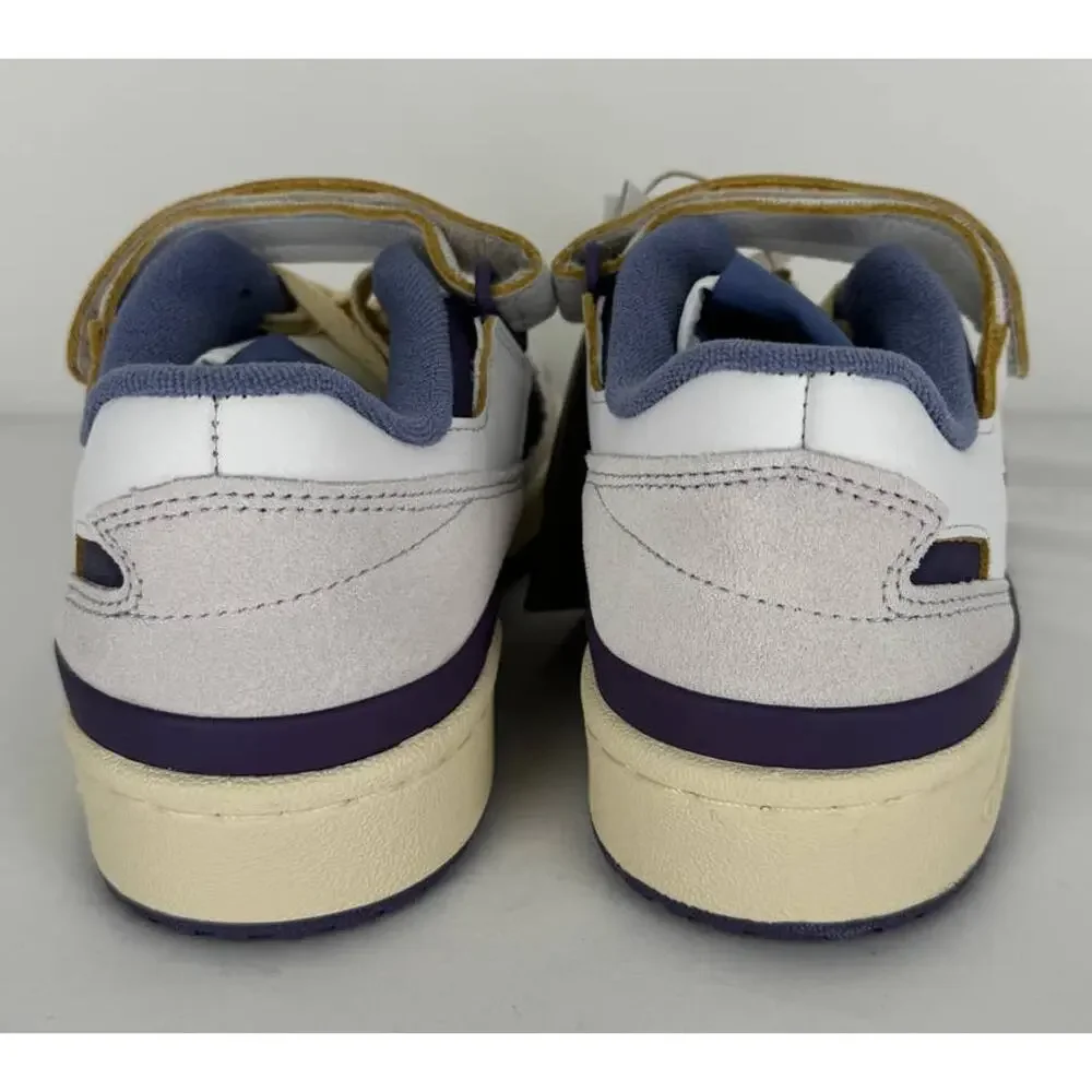 Adidas Womens Forum 84 Low Sneakers Shoes Size 5 New White Tech Purple Cream